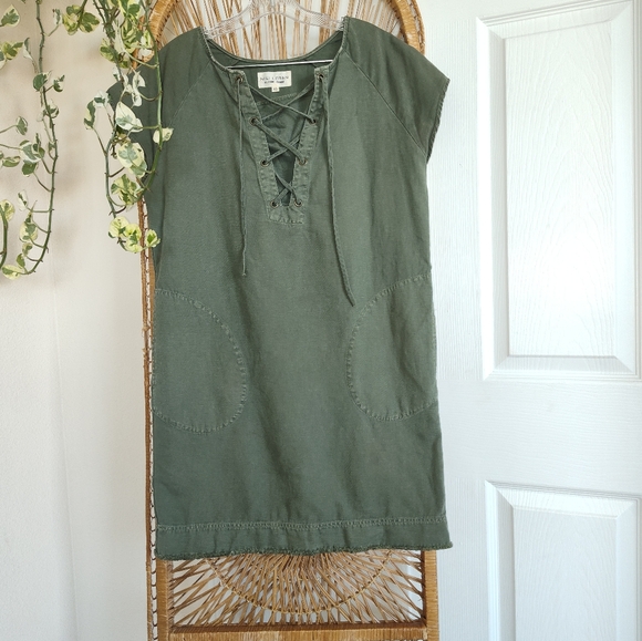 Nili Lotan Lace Up Mini Dress - Picture 1 of 7